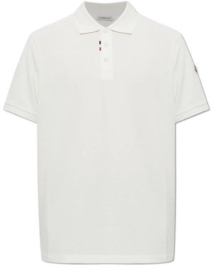 Moncler Polo Met Logopatch - Wit
