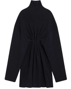 Balenciaga Knitted Dresses - Blue