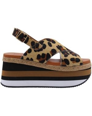 Sweet Pants Wedges - Marrone