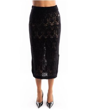 Akep Midi Skirts - Noir