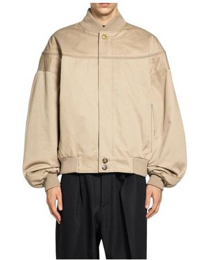 Willy Chavarria Bomber Jackets - Natural