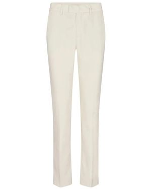 Mos Mosh Slim-Fit Trousers - Bianco