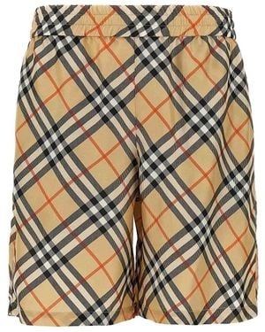 Burberry Casual Shorts - Metallic