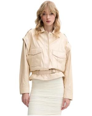 IRO Leather Jackets - Neutro