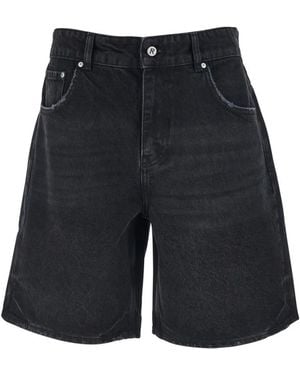 Represent Denim Shorts - Black