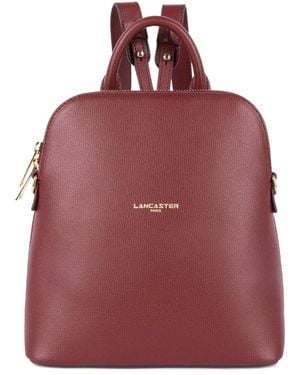 Lancaster Sierra Jia Bordeaux Leder Rucksack - Rot