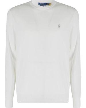 Polo Ralph Lauren Ronde Hals Pullover - Wit