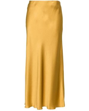 forte_forte Midi Skirts - Yellow