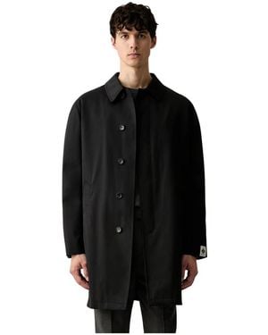 Bally Single-Breasted Coats - Negro