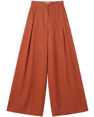 Hope Wide Trousers - Orange