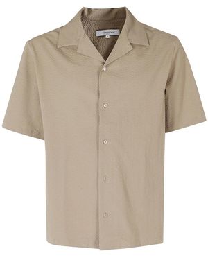 Maison Kitsuné Short Sleeve Shirts - Natural