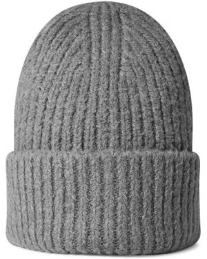 Acne Studios Korval Wool Blend Beanie - Grijs