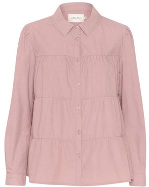 Cream Shirts - Pink