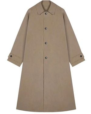 MASSCOB Vinson Gabardine Mantel - Natur