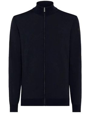 Rrd Maxell Full Zip Knit - Blauw