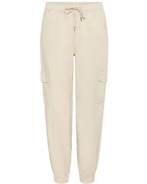 Cream Joggers - Natural