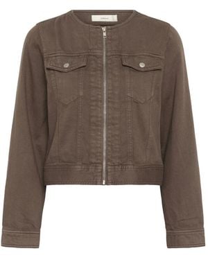 Inwear Denim Jackets - Braun