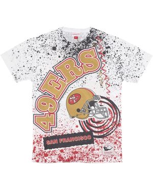 Mitchell & Ness T-Shirts - White