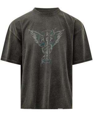 Represent T-Hemden - Zwart