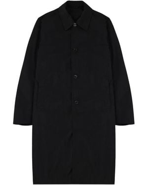 Dries Van Noten Jassen ,Zwart ,Single-Breasted Coats