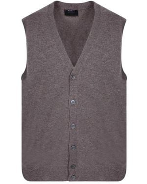 Dell'Oglio Sleeveless Knitwear - Marrón