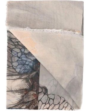 Faliero Sarti Silk Scarves - Grey