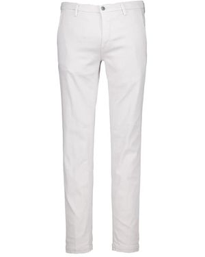 Replay Straight Trousers - White