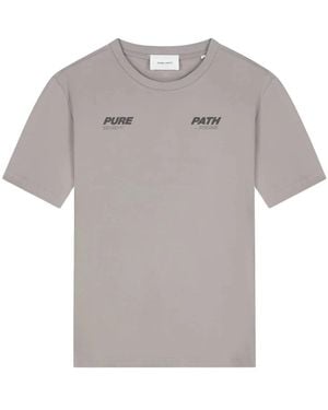Pure Path T-Shirts - Grey