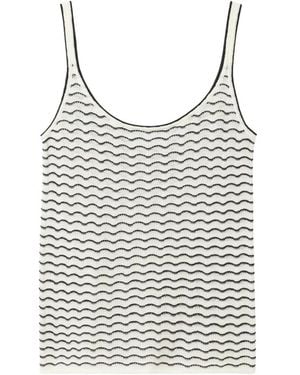 Dagmar Sleeveless Tops - Marron