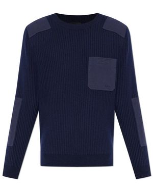 A.P.C. Round-Neck Knitwear - Blu