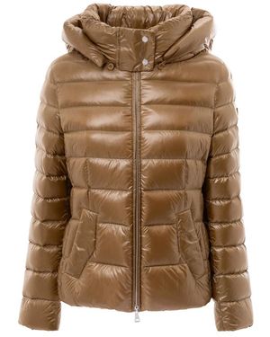 Add Jassen ,Bruin ,Bronzen Hooded Puffer Jas