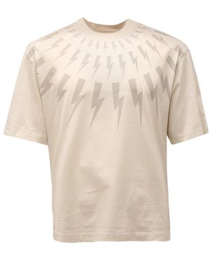 Neil Barrett T-Shirts - Natural