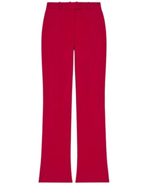 McQueen Wide Trousers - Red