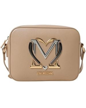 Love Moschino Cross Body Bags - Metallic
