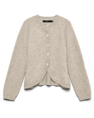 Vero Moda Truien & Vesten ,Cardigan - Naturel