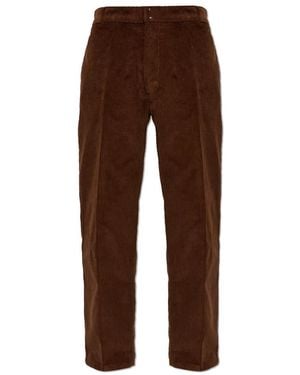 Ami Paris Straight Trousers - Marrón