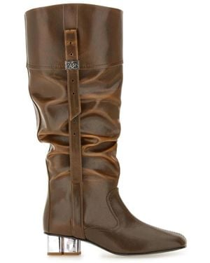 Ganni Heeled Boots - Marrón