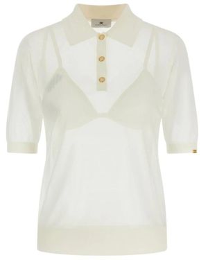 Elisabetta Franchi Light Jackets - White
