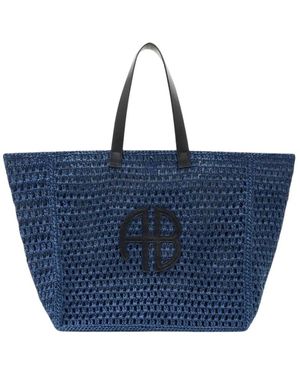 Anine Bing Tote Bags - Blue