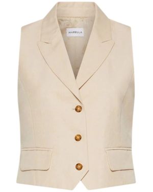 Marella Vests - Natural