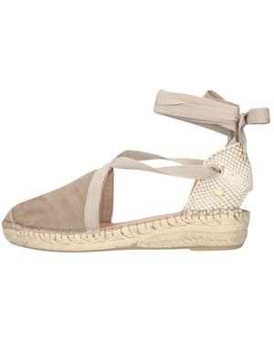 Fred De La Bretoniere Schoenen ,Linnen Romi Luz Espadrille - Metallic