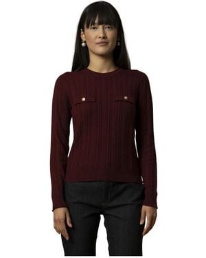 Kocca Round-Neck Knitwear - Red