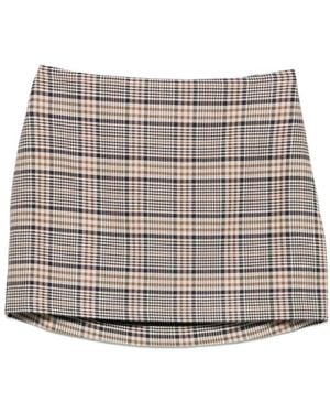 Anine Bing Short Skirts - Natural
