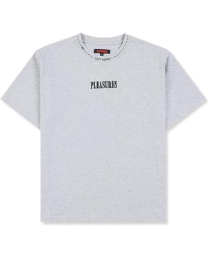 Pleasures Short Sleeve Boxy Tee - Blauw