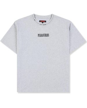 Pleasures Short Sleeve Boxy Tee - Blauw