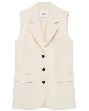 Anine Bing Vests - Naturel