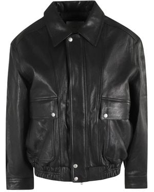 DUNST Leather Jackets - Zwart