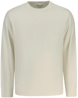 Timberland Long Sleeve T-Shirts - White