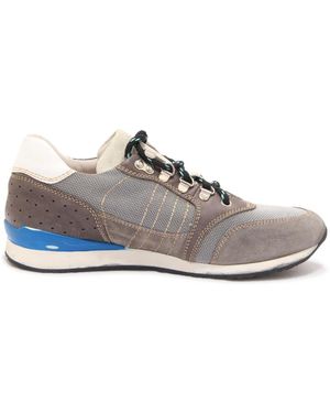 Paolo Pecora Vintage-Effekt Tony Schuhe - Grau