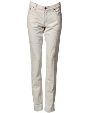 Dolce & Gabbana Slim-Fit Pants - Gray